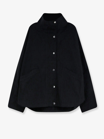 Toteme Summer cotton blend jacket - Black