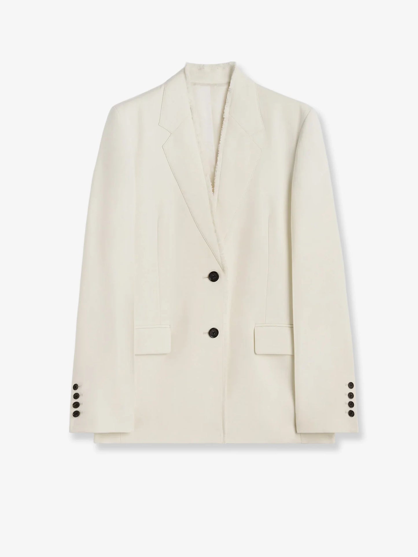 Toteme Raw Lapel Blazer