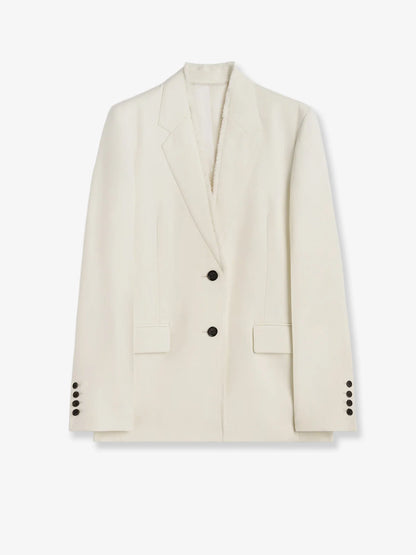 Toteme Raw Lapel Blazer
