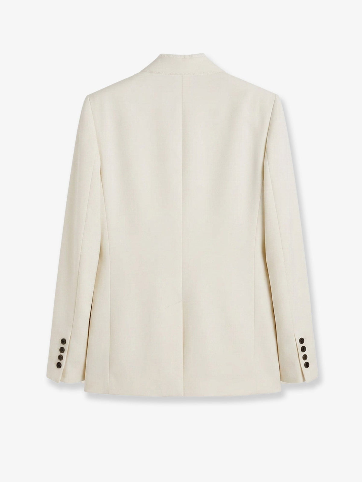 Toteme Raw lapel blazer - Ecru