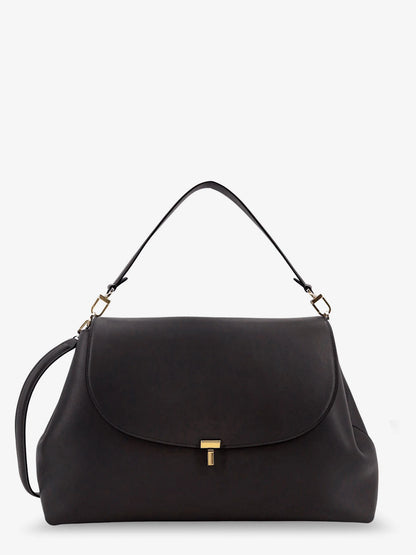 TOTEME - T-Lock Leather Shoulder Bag