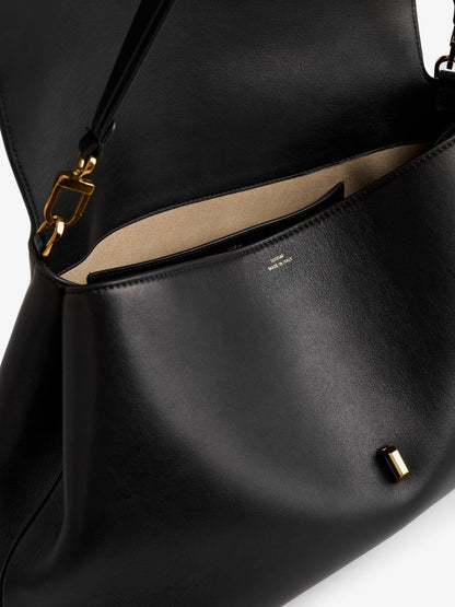 TOTEME - T-Lock Leather Shoulder Bag