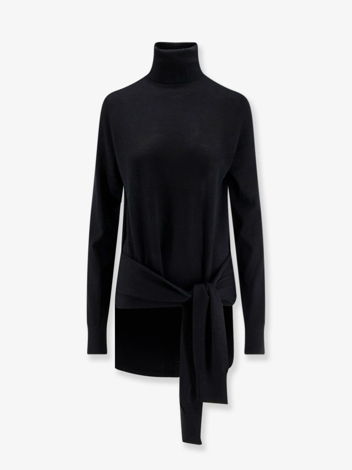 Toteme Wool and silk turtleneck - Black