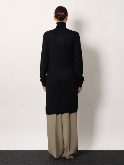 Toteme Wool and silk turtleneck - Black