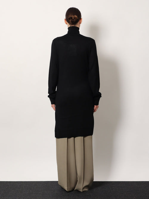 Toteme Wool and silk turtleneck - Black