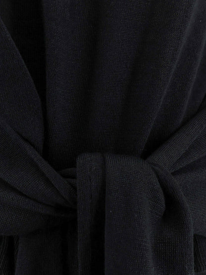 Toteme Wool and silk turtleneck - Black