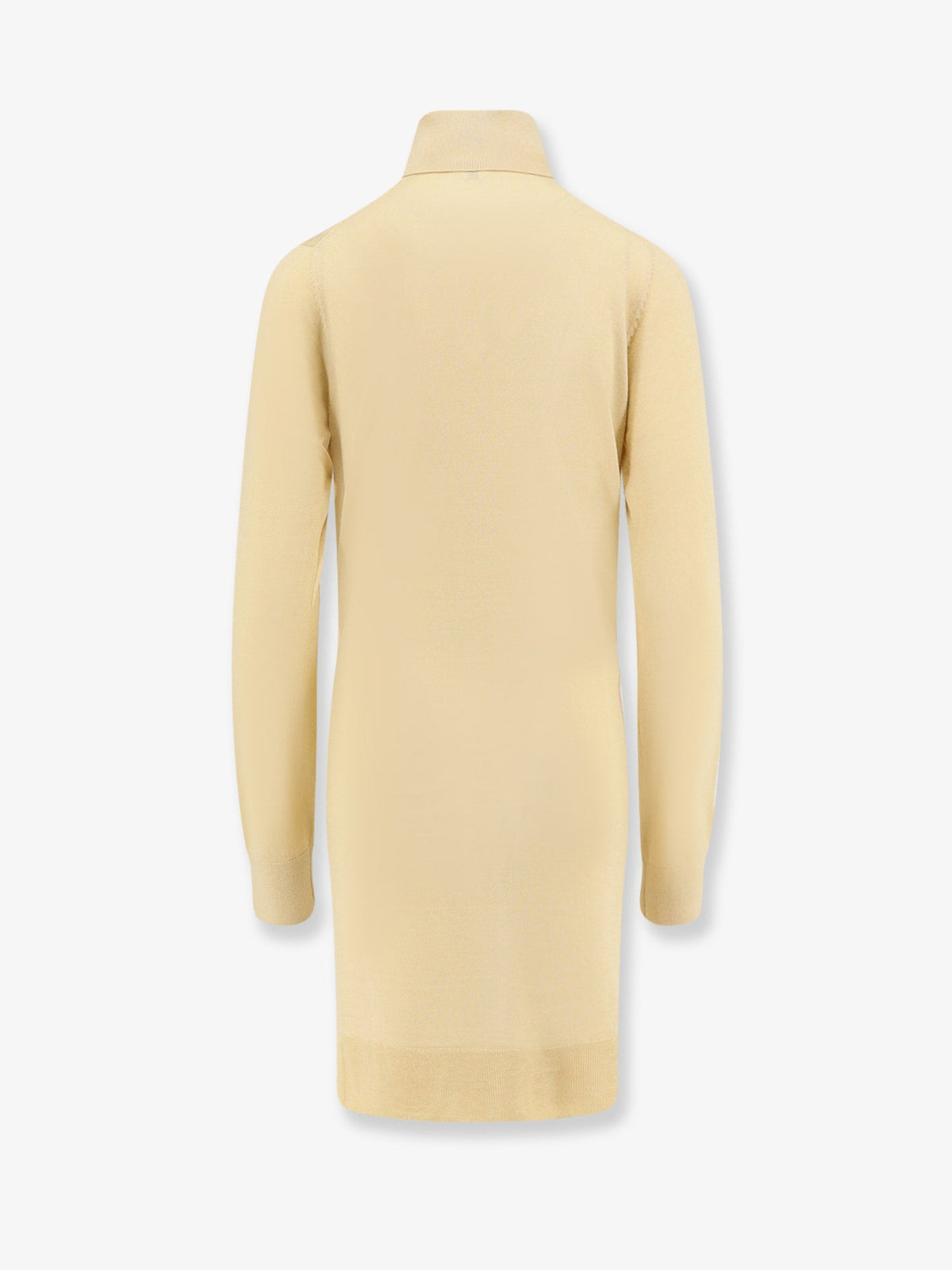 Toteme Wool and silk turtleneck - Champagne