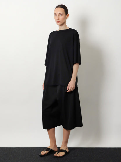 Toteme Longline wool blend sweater - Black