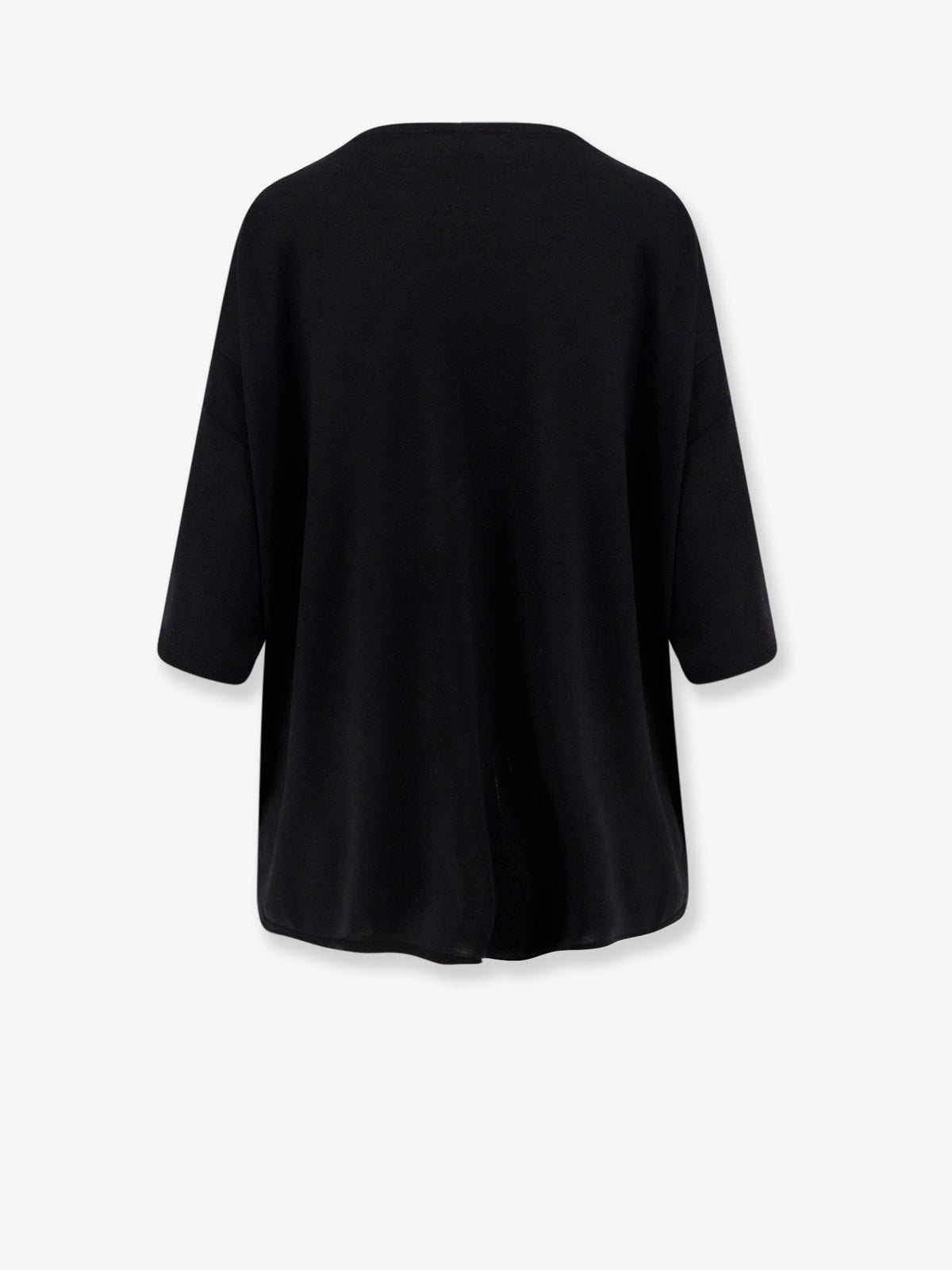 Toteme Longline wool blend sweater - Black