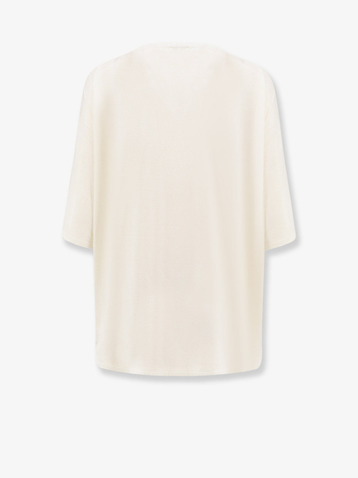 Toteme Longline wool blend sweater - White