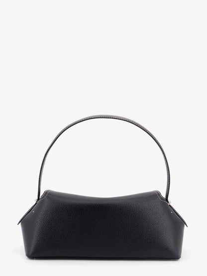 Toteme T Lock Hammered Leather Shoulder Bag