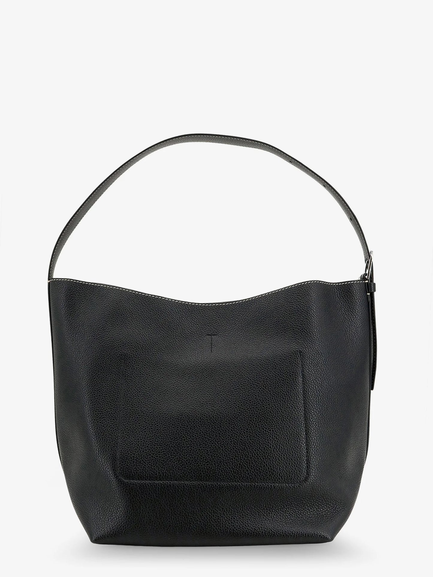 TOTEME - Medium Belted hammered leather shouder bag