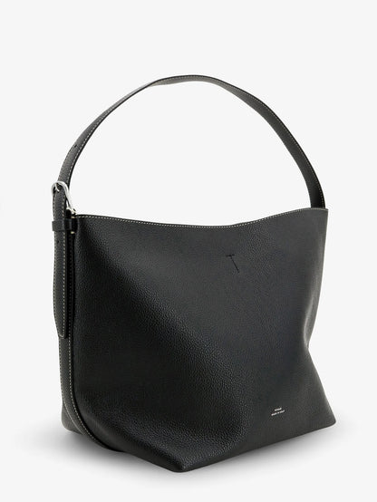 TOTEME - Medium Belted hammered leather shouder bag