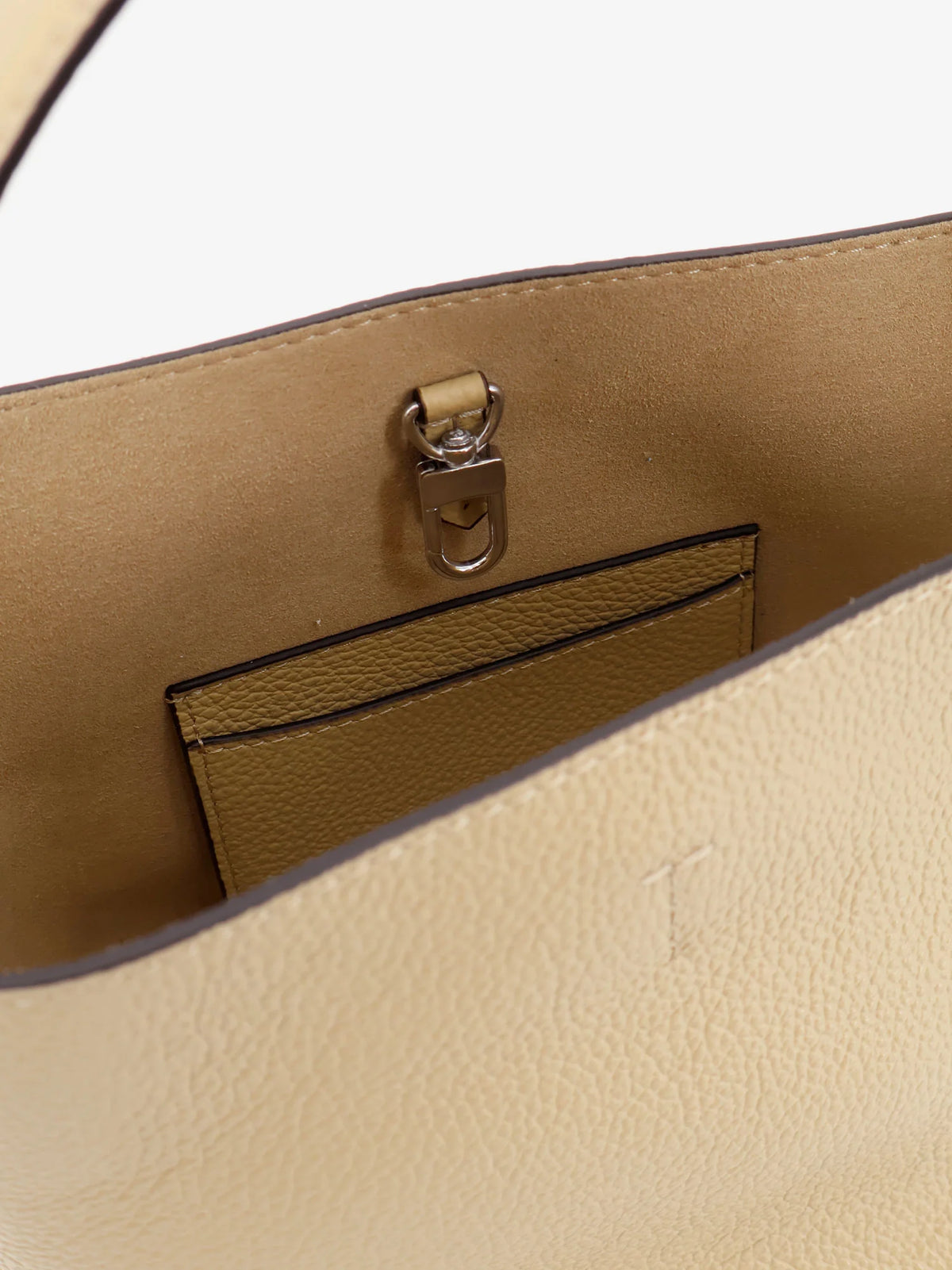 TOTEME - Petite Belted leather handbag with logo lettering print