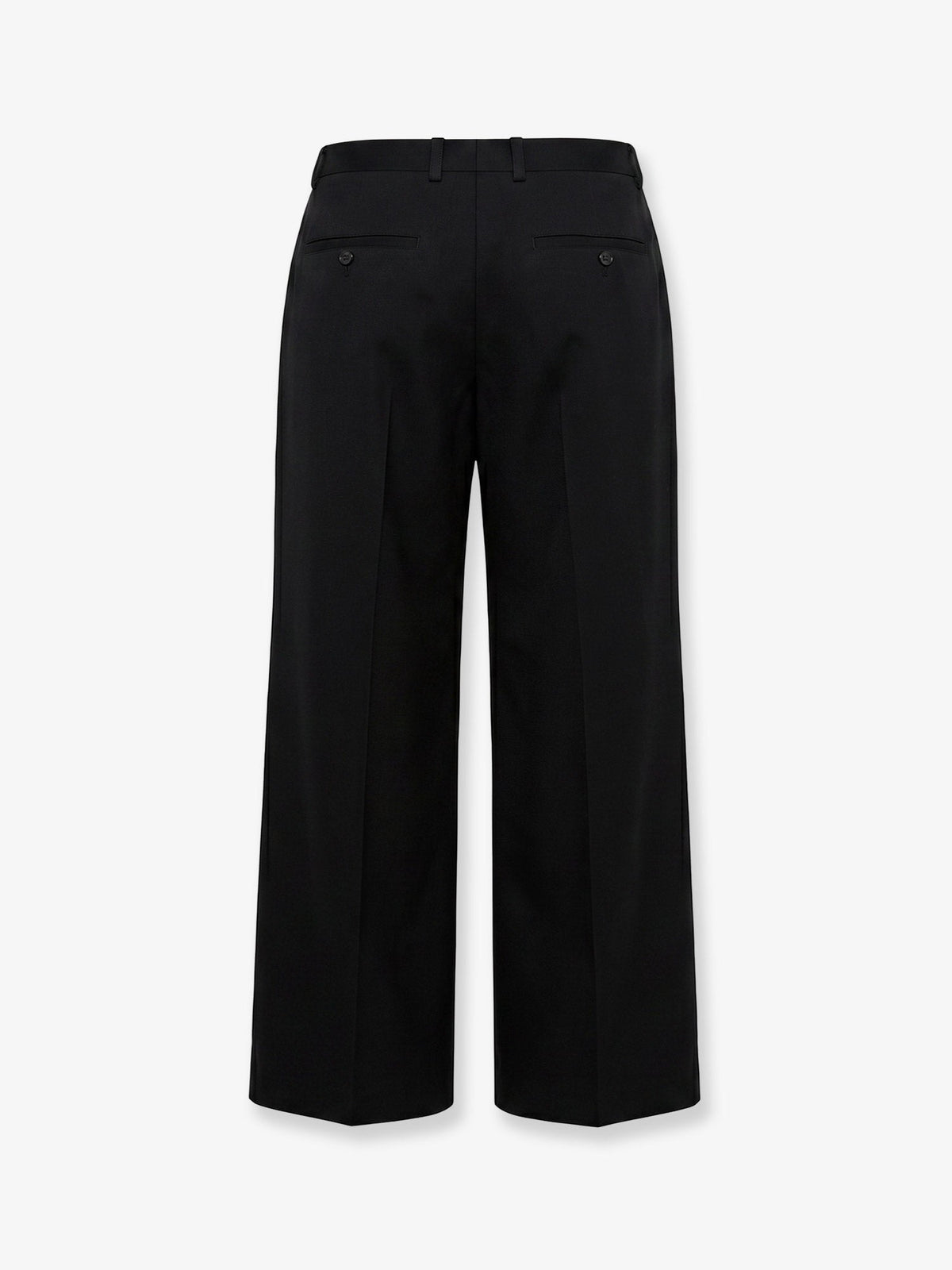 Toteme Single Pleat cotton trousers - Black