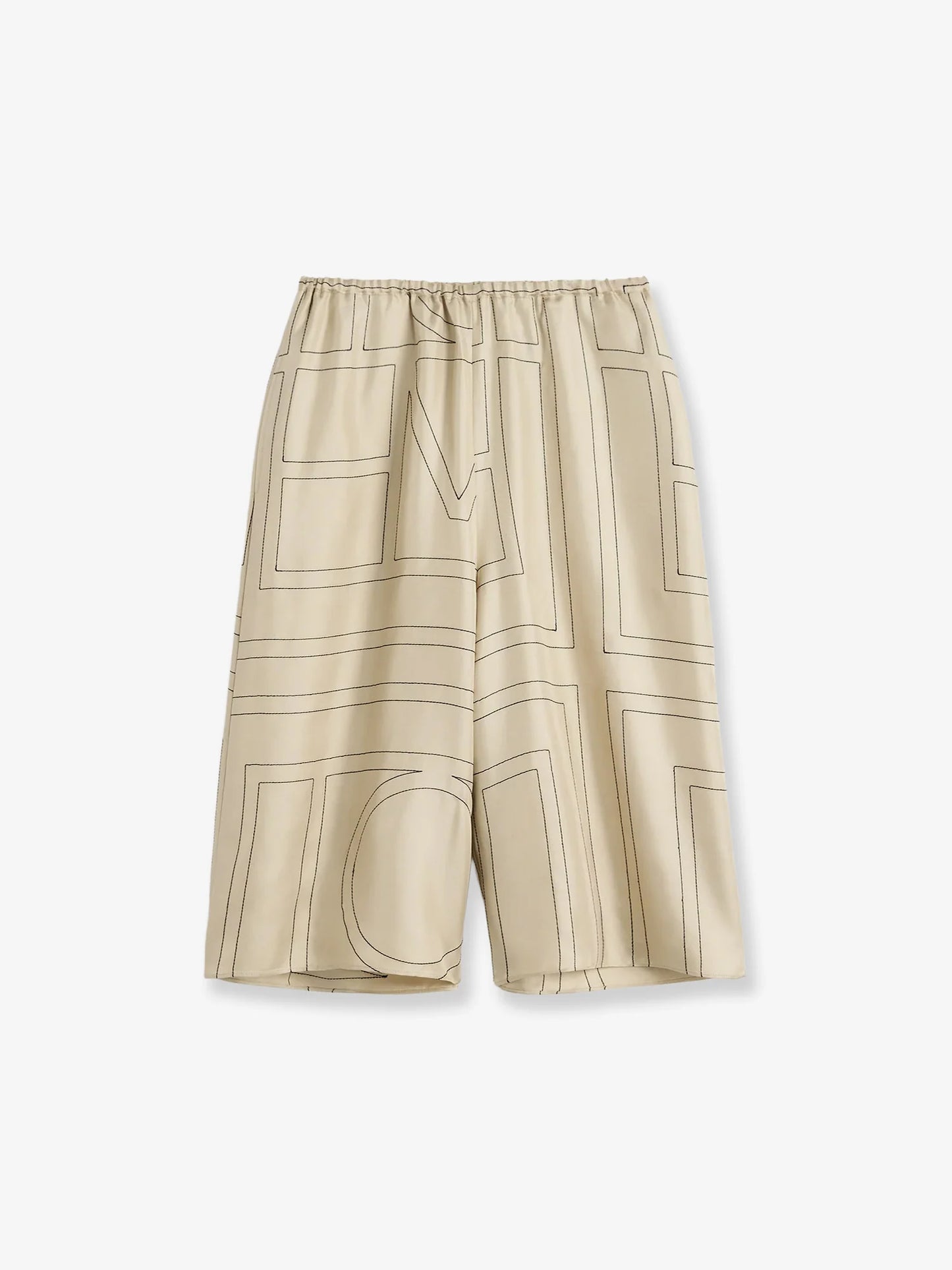 Toteme Organic Silk Bermuda Shorts