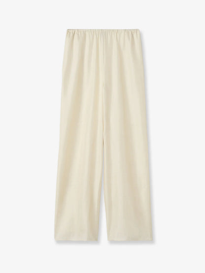 Toteme Pajamas Organic Silk Trousers