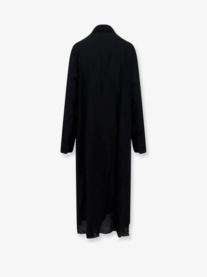 Toteme Rounded Neckline Recycled Viscose Dress