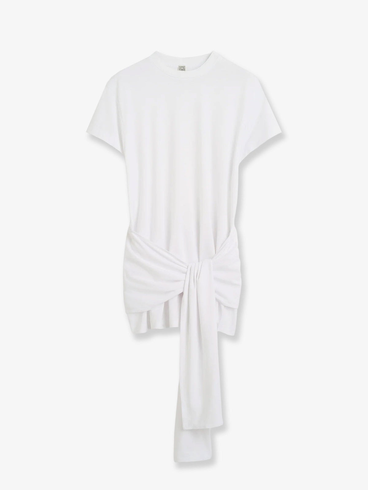 Toteme Lyocell and cotton blend T-shirt - White