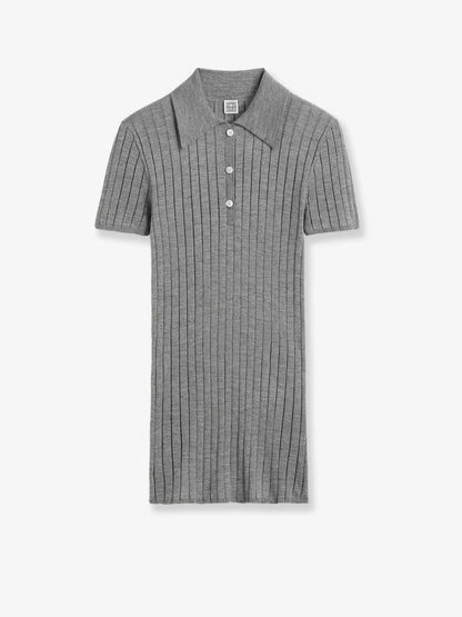 TOTEME - Cashmere and silk blend polo shirt