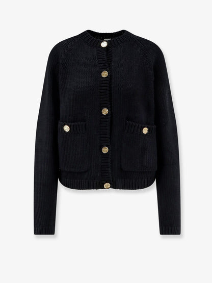 Toteme Organic cotton cardigan - Black