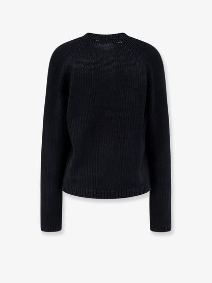 Toteme Organic cotton cardigan - Black