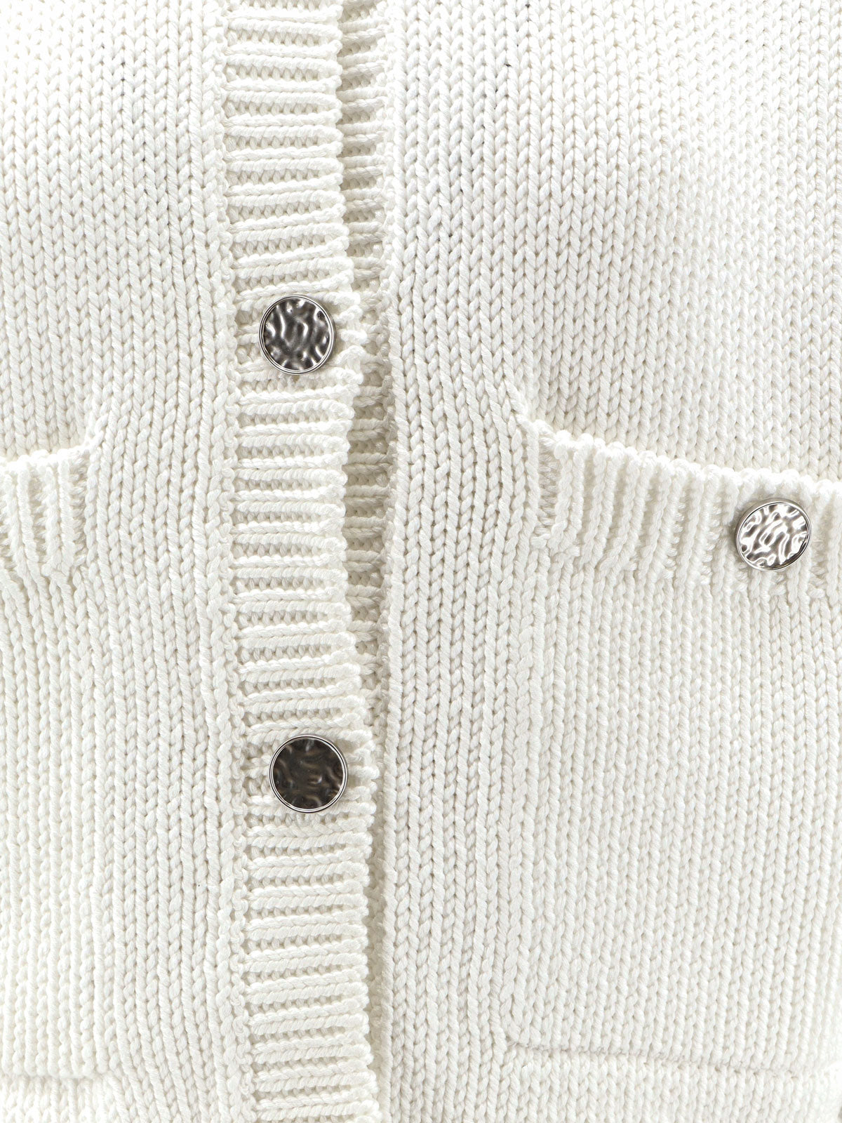 Toteme Organic cotton cardigan - White