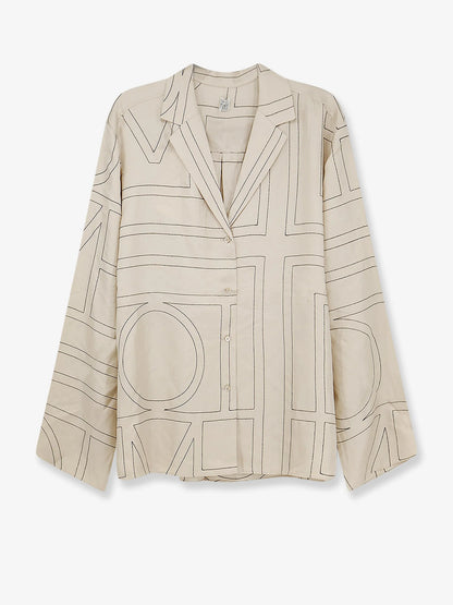 Toteme Pajamas Organic Silk Shirt