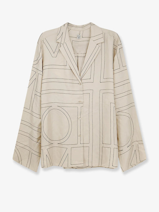Toteme Pajamas Organic Silk Shirt