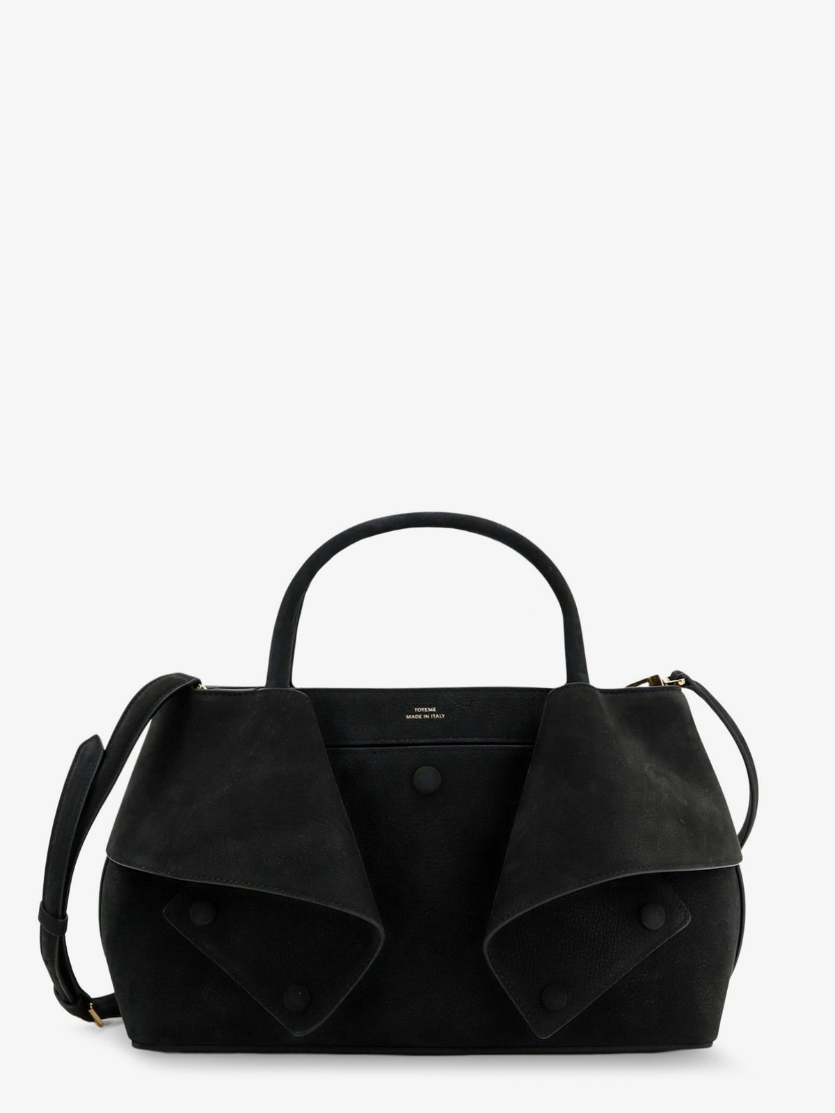 Toteme Mercer Small leather handbag - Black
