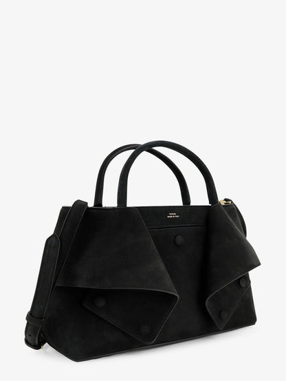 Toteme Mercer Small leather handbag - Black