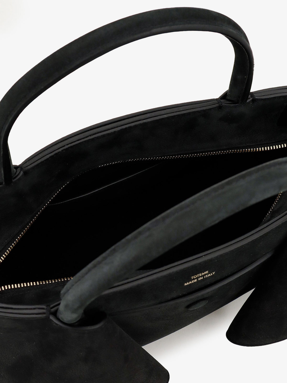 Toteme Mercer Small leather handbag - Black