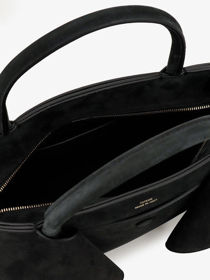 Toteme Mercer Small leather handbag - Black