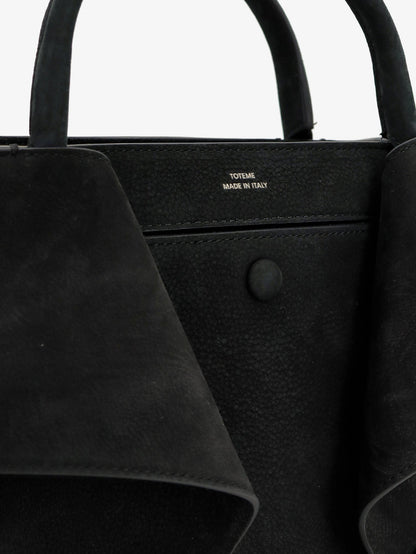 Toteme Mercer Small leather handbag - Black