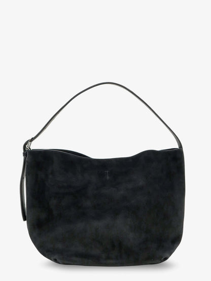 TOTEME - Medium Belted suede shoulder bag