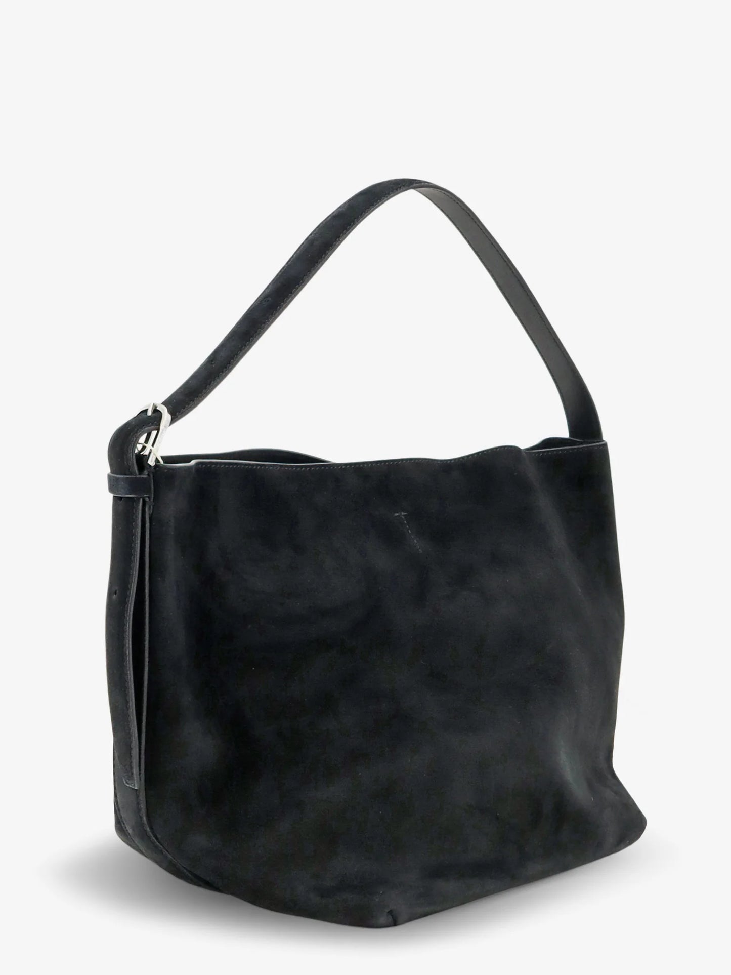 TOTEME - Medium Belted suede shoulder bag