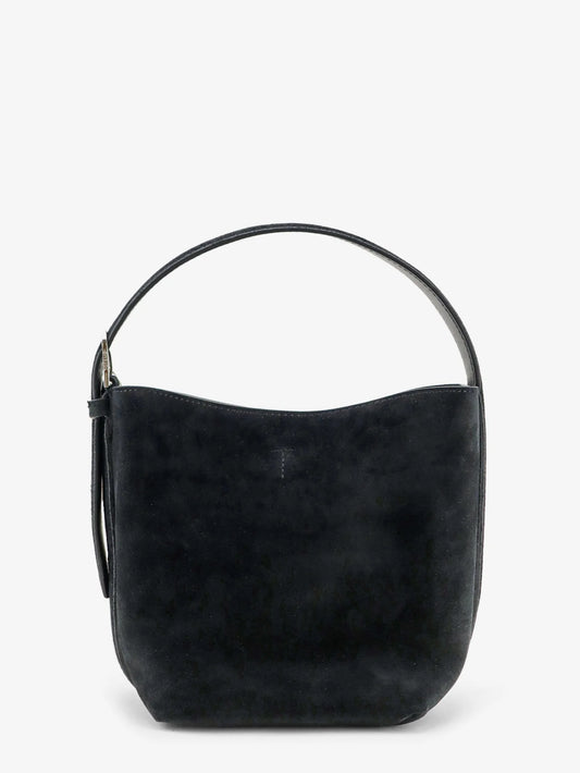 Toteme Small Belted Suede Handbag