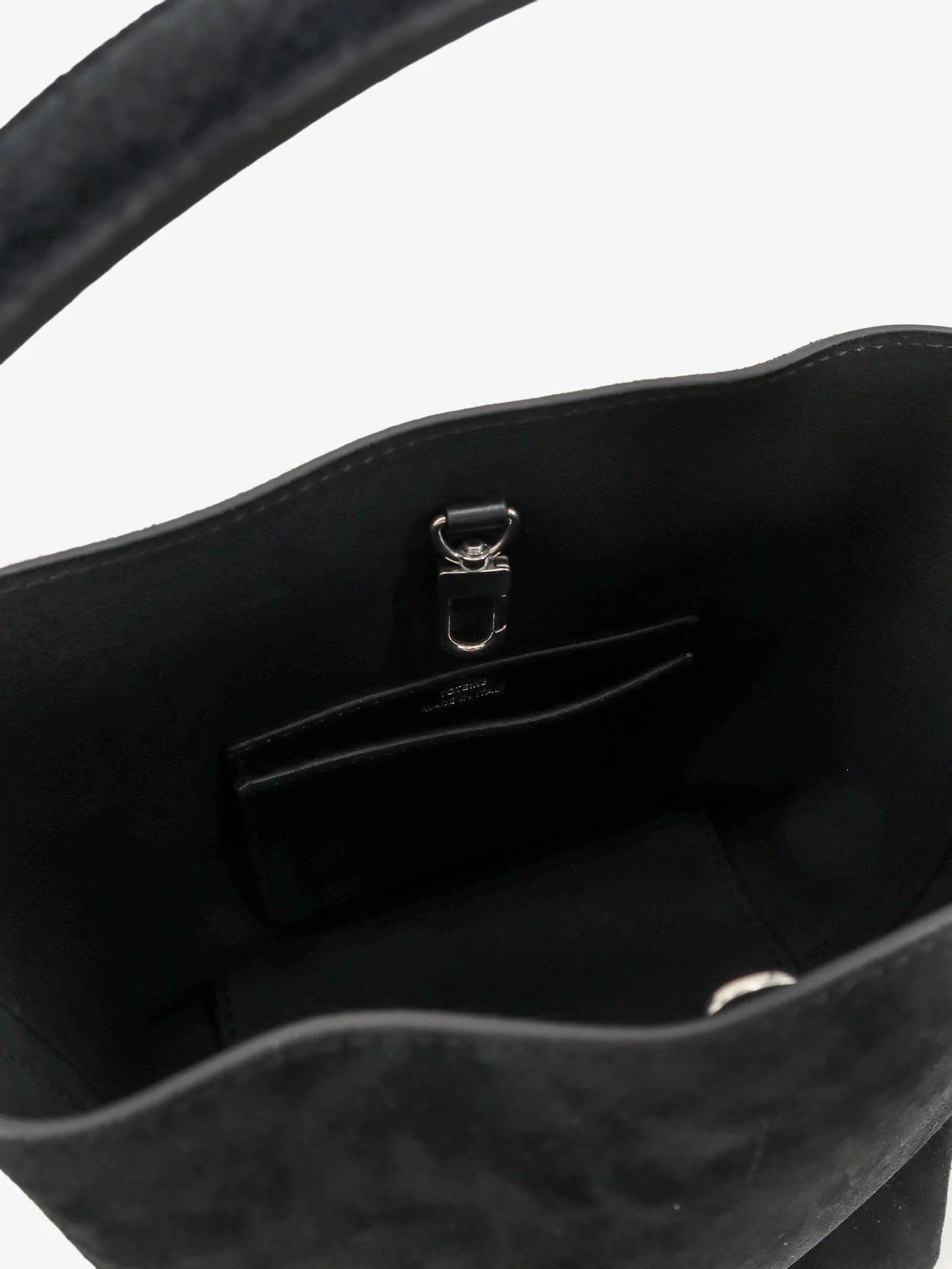 TOTEME - Small Belted suede handbag