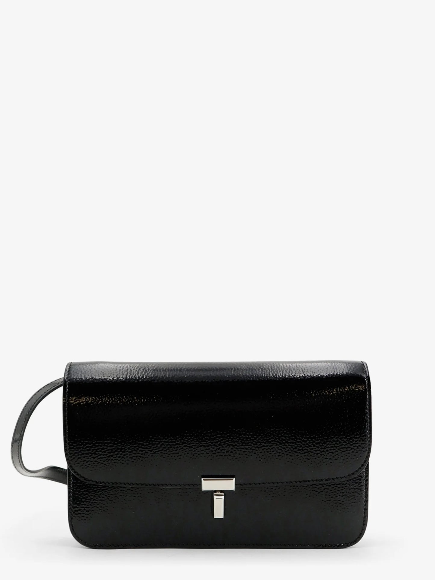 TOTEME - Patent T-Lock crossbody bag