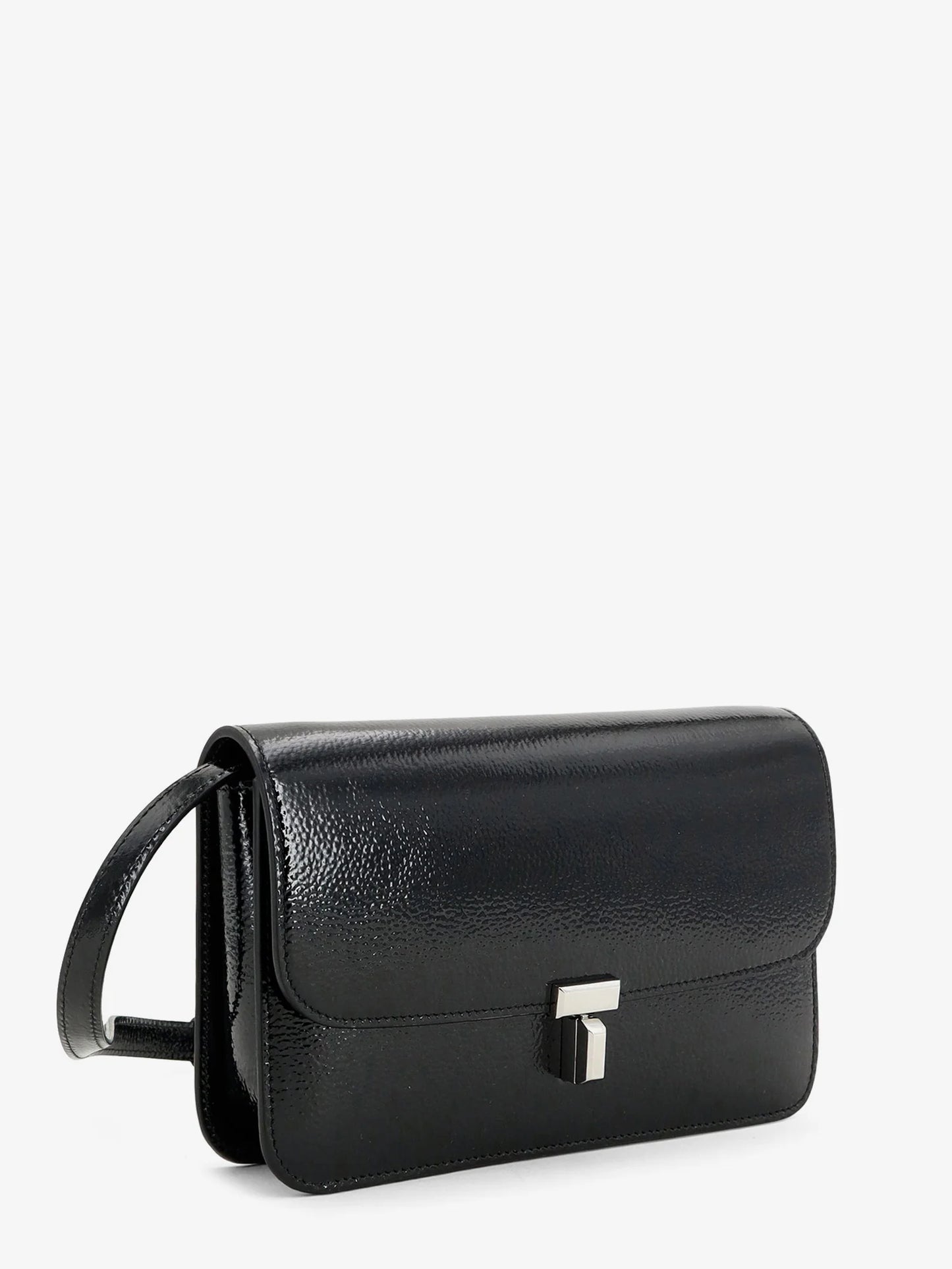 TOTEME - Patent T-Lock crossbody bag