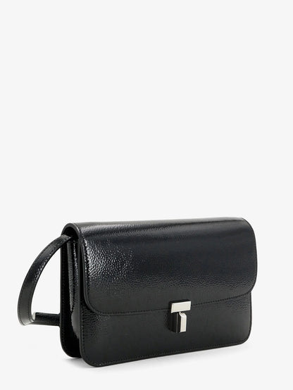 TOTEME - Patent T-Lock crossbody bag