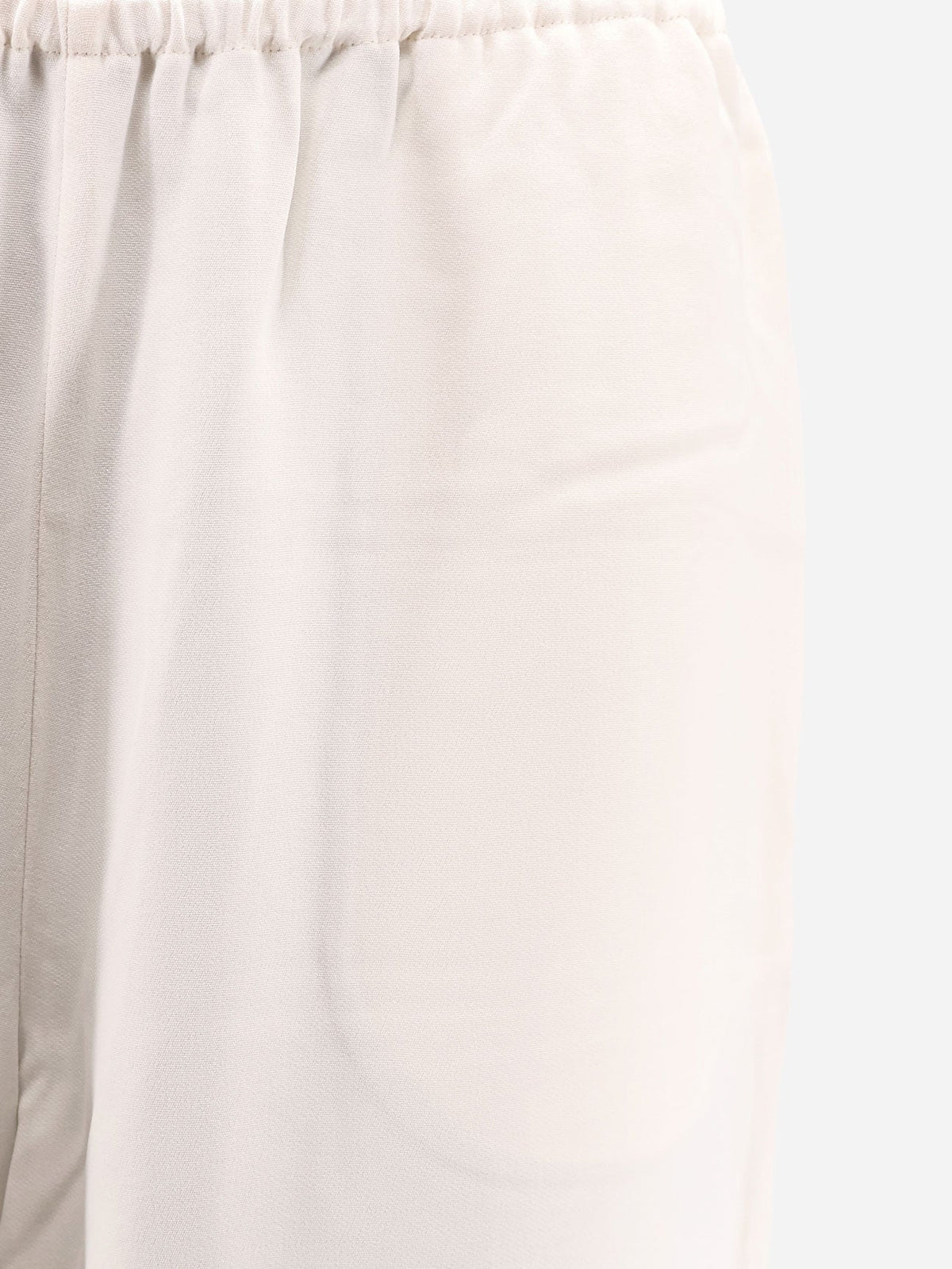 Toteme Viscose trousers - Ecru