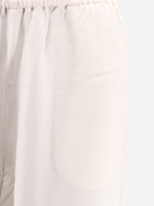 Toteme Viscose trousers - Ecru