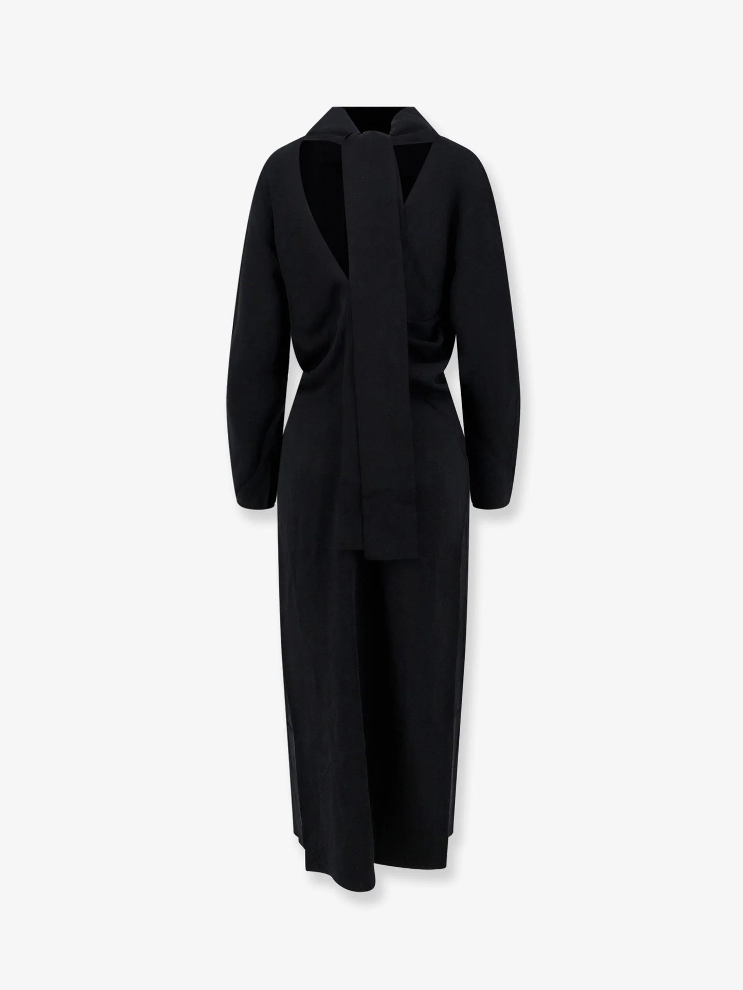 TOTEME - Viscose dress with scarf