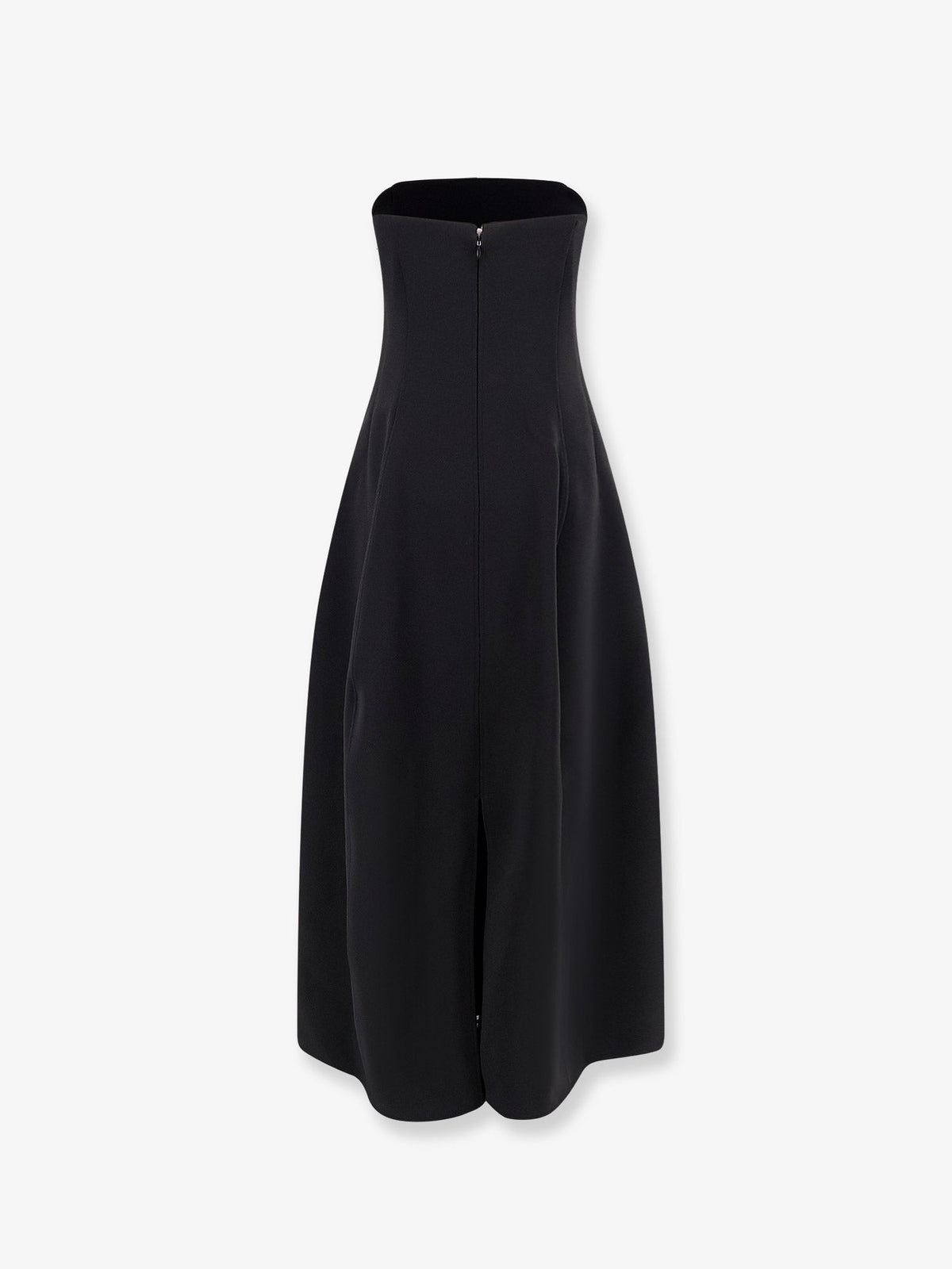 Toteme Structured balloon long dress - Washed Black