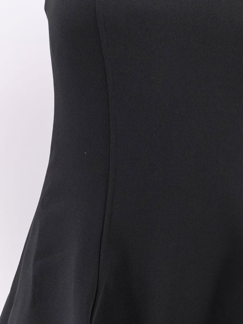Toteme Structured balloon long dress - Washed Black