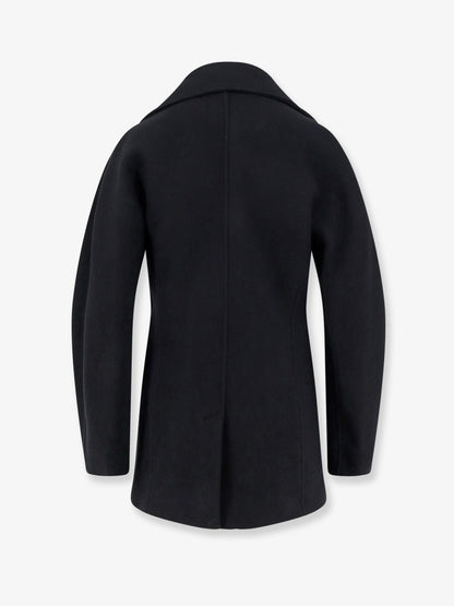 Toteme Wool and cashmere blend coat - Black
