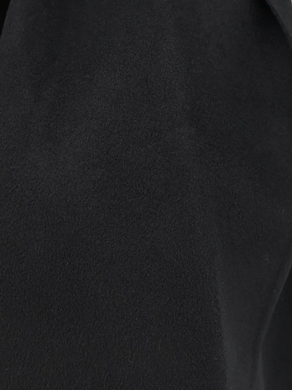Toteme Wool Hoodie Coat - Black