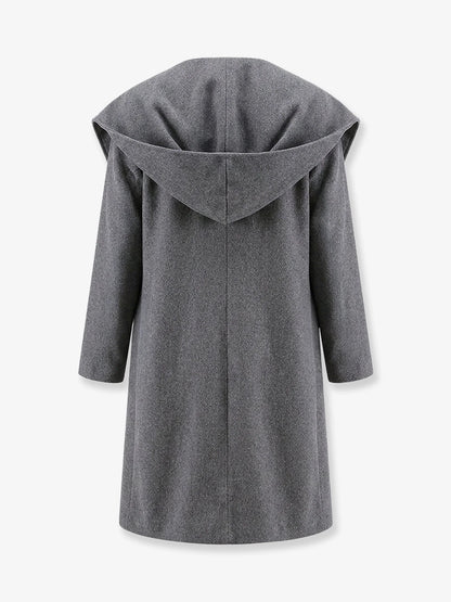 TOTEME - Wool Hoodie Coat