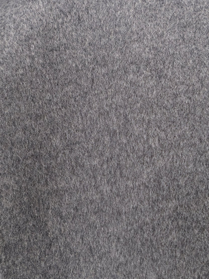 Toteme Wool Hoodie Coat - Pale Grey MéLange